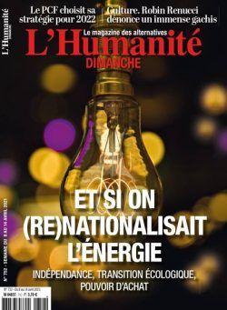 L’Humanite Dimanche – 8 Avril 2021