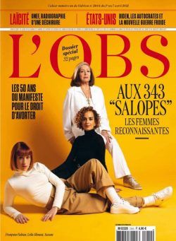 L’Obs – 1er Avril 2021