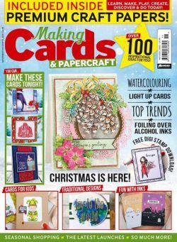 Making Cards & PaperCraft – November-December 2020