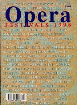 Opera – Annual Festival – 1998