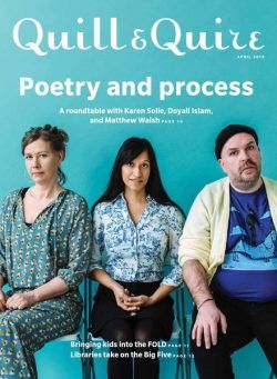 Quill & Quire – April 2019