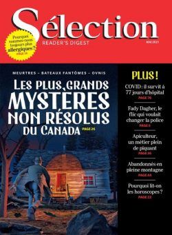 Selection du Reader’s Digest Canada – mai 2021
