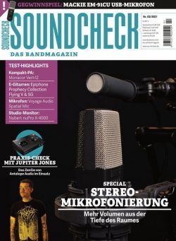 SOUNDCHECK – 22 Marz 2021