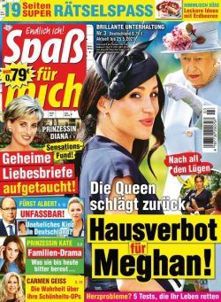 Spass fur mich – 31 Marz 2021