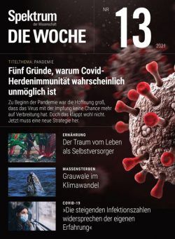 Spektrum – Die Woche – 01 April 2021