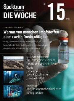 Spektrum – Die Woche – 16 April 2021