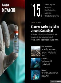 Spektrum Die Woche – 17 April 2021