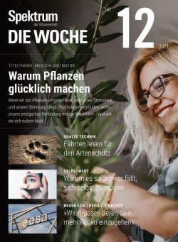 Spektrum – Die Woche – 25 Marz 2021