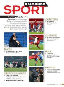 Sport Foot Magazine Raimundo – 2 Avril 2021