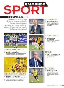 Sport Foot Magazine Raimundo – 9 Avril 2021