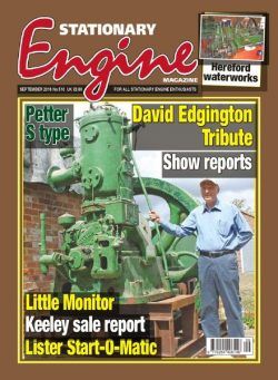 Stationary Engine – Issue 510 – September 2016