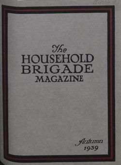 The Guards Magazine – Autumn 1939