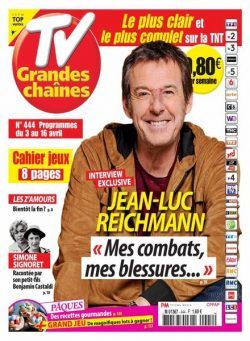 TV Grandes chaines – 3 Avril 2021