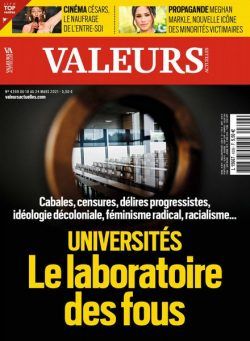 Valeurs Actuelles – 18 mars 2021