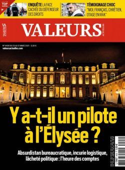 Valeurs Actuelles – 25 mars 2021