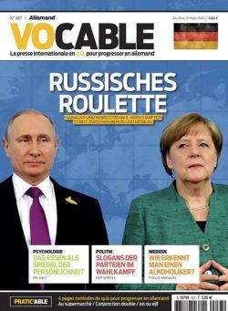 Vocable Allemand – 18 Mars 2021