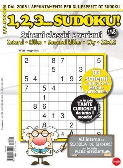 123 Sudoku – maggio 2021