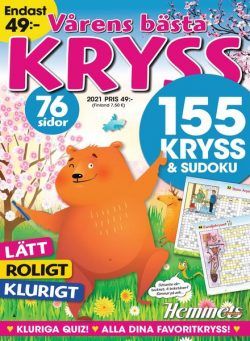 Allers Basta Kryss – 13 april 2021