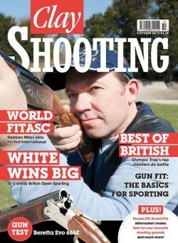 Clay Shooting – October 2012