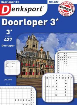 Denksport Doorloper 3 – 18 juni 2020