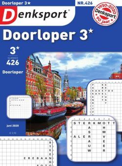 Denksport Doorloper 3 – 21 mei 2020