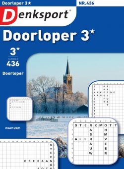 Denksport Doorloper 3 – 25 februari 2021