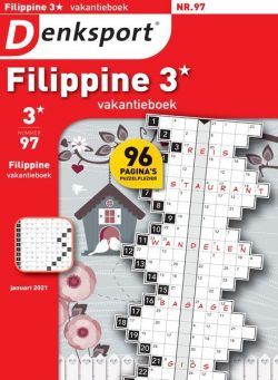 Denksport Filippine 3 Vakantieboek – januari 2021