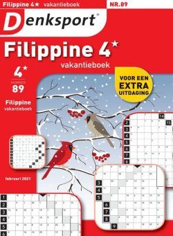 Denksport Filippine 4 Vakantieboek – februari 2021