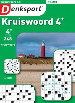 Denksport Kruiswoord 4 – april 2021