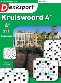 Denksport Kruiswoord 4 – december 2019