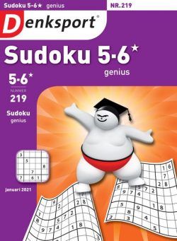 Denksport Sudoku 5-6 genius – 07 januari 2021