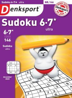 Denksport Sudoku 6-7 ultra – 03 december 2020