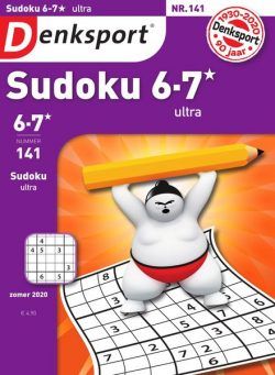 Denksport Sudoku 6-7 ultra – 16 juli 2020