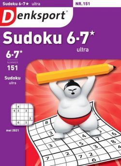 Denksport Sudoku 6-7 ultra – 22 april 2021