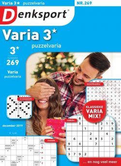 Denksport Varia 3 Puzzelvaria – 28 november 2019