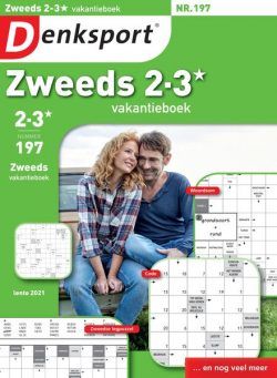 Denksport Zweeds 2-3 vakantieboek – 01 april 2021