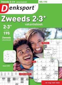 Denksport Zweeds 2-3 vakantieboek – 18 februari 2021