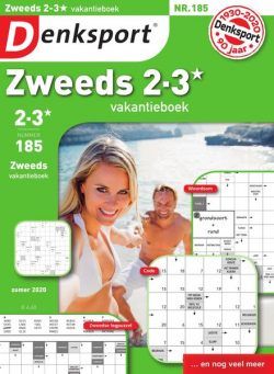 Denksport Zweeds 2-3 vakantieboek – 23 juli 2020