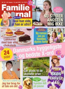 Familie Journal – 19 april 2021