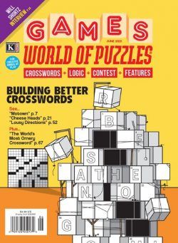 Games World of Puzzles – June 2021