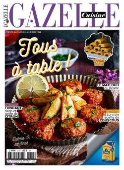 Gazelle Cuisine – Special Dattes – N 13 2021