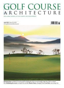 Golf Course Architecture – Issue 28 – April 2012