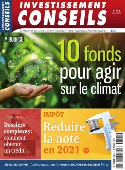 Investissement Conseils – Mai 2021