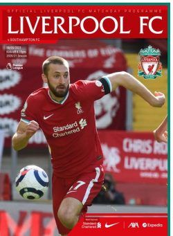 Liverpool FC Programmes – vs Southampton – 8 May 2021