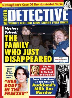 Master Detective – October 2019