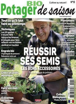 Potager Bio de Saison – Avril-Juin 2021