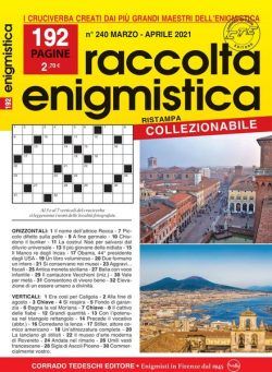 Raccolta Enigmistica – marzo 2021