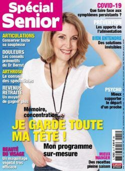 Special Senior – Mai-Juillet 2021