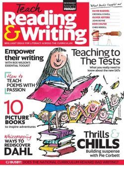 Teach Primary – Reading & Writing – 19 October 2016