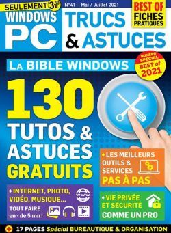 Windows PC Trucs et Astuces – Mai-Juillet 2021